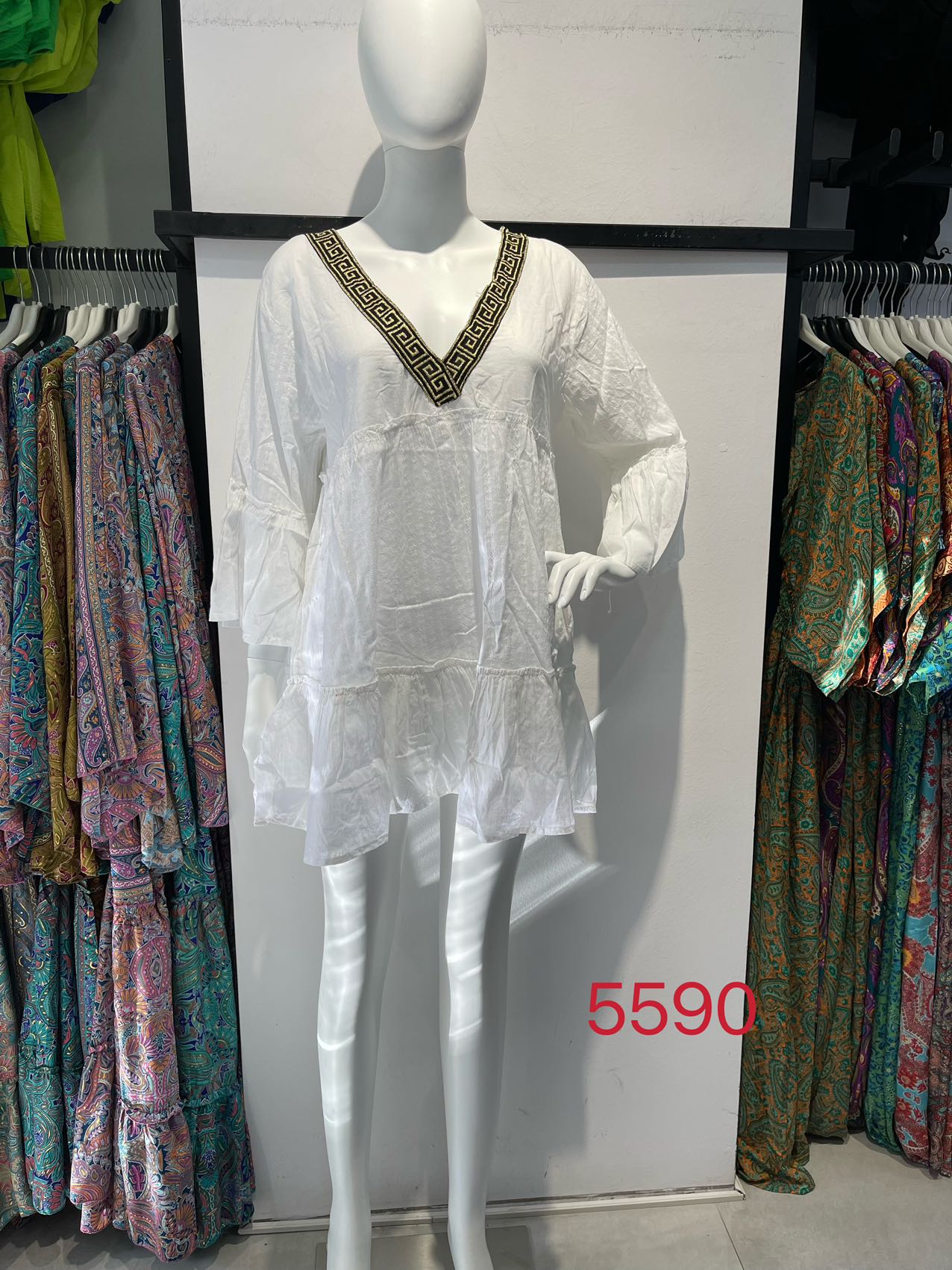 WeChat-Image_20230409174302 κοντό φορέματα5590 - Image 1